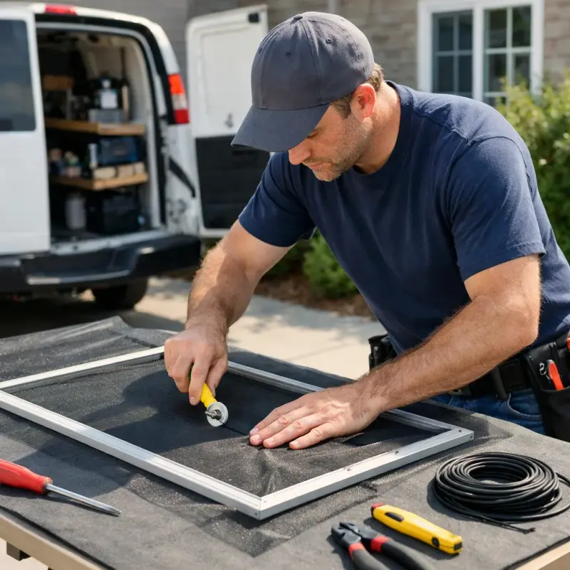 Window Screen Repair Lonaconing